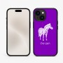 כיסוי בעיצוב אישי עם השם שלך לדגם - Apple iPhone 15 בעיצוב זברה