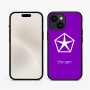 כיסוי בעיצוב אישי עם השם שלך לדגם - Apple iPhone 15 בעיצוב קרייזלר