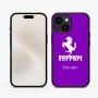 כיסוי בעיצוב אישי עם השם שלך לדגם - Apple iPhone 15 בעיצוב פרארי