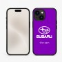 כיסוי בעיצוב אישי עם השם שלך לדגם - Apple iPhone 15 בעיצוב סובארו