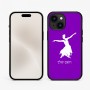 כיסוי בעיצוב אישי עם השם שלך לדגם - Apple iPhone 15 בעיצוב בלרינה