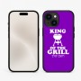 כיסוי בעיצוב אישי עם השם שלך לדגם - Apple iPhone 15 בעיצוב מלך הגריל