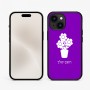 כיסוי בעיצוב אישי עם השם שלך לדגם - Apple iPhone 15 בעיצוב פרח