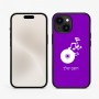 כיסוי בעיצוב אישי עם השם שלך לדגם - Apple iPhone 15 בעיצוב תקליטור - אזור מוזיקה