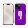 כיסוי בעיצוב אישי עם השם שלך לדגם - Apple iPhone 15 בעיצוב מיקרופון