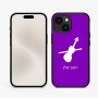 כיסוי בעיצוב אישי עם השם שלך לדגם - Apple iPhone 15 בעיצוב כינור