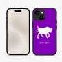 כיסוי בעיצוב אישי עם השם שלך לדגם - Apple iPhone 15 בעיצוב מזלות - שור