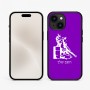 כיסוי בעיצוב אישי עם השם שלך לדגם - Apple iPhone 15 בעיצוב קאוגירל
