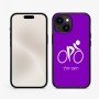 כיסוי בעיצוב אישי עם השם שלך לדגם - Apple iPhone 15 בעיצוב אופניים אולימפיים