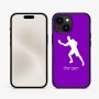 כיסוי בעיצוב אישי עם השם שלך לדגם - Apple iPhone 15 בעיצוב שחקן פינג פונג