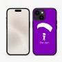 כיסוי בעיצוב אישי עם השם שלך לדגם - Apple iPhone 15 בעיצוב צניחה חופשית