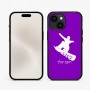 כיסוי בעיצוב אישי עם השם שלך לדגם - Apple iPhone 15 בעיצוב סנובורדיסט