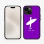 כיסוי בעיצוב אישי עם השם שלך לדגם - Apple iPhone 15 בעיצוב גלישה - גלישה