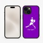 כיסוי בעיצוב אישי עם השם שלך לדגם - Apple iPhone 15 בעיצוב שחקן טניס