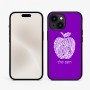 כיסוי בעיצוב אישי עם השם שלך לדגם - Apple iPhone 15 בעיצוב הדפס תפוח