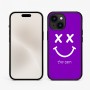 כיסוי בעיצוב אישי עם השם שלך לדגם - Apple iPhone 15 בעיצוב סמיילי