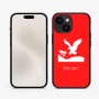 כיסוי בעיצוב אישי עם השם שלך לדגם - Apple iPhone 15 בעיצוב נשר אמריקאי