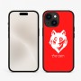 כיסוי בעיצוב אישי עם השם שלך לדגם - Apple iPhone 15 בעיצוב זאב