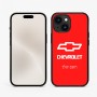 כיסוי בעיצוב אישי עם השם שלך לדגם - Apple iPhone 15 בעיצוב שברולט