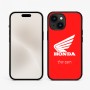כיסוי בעיצוב אישי עם השם שלך לדגם - Apple iPhone 15 בעיצוב הונדה