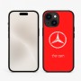 כיסוי בעיצוב אישי עם השם שלך לדגם - Apple iPhone 15 בעיצוב מרצדס-בנץ