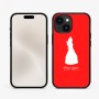 כיסוי בעיצוב אישי עם השם שלך לדגם - Apple iPhone 15 בעיצוב נסיכה