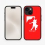 כיסוי בעיצוב אישי עם השם שלך לדגם - Apple iPhone 15 בעיצוב אישה רוקדת עם גבר