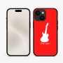 כיסוי בעיצוב אישי עם השם שלך לדגם - Apple iPhone 15 בעיצוב גיטרה