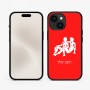 כיסוי בעיצוב אישי עם השם שלך לדגם - Apple iPhone 15 בעיצוב מזלות - תאומים