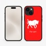 כיסוי בעיצוב אישי עם השם שלך לדגם - Apple iPhone 15 בעיצוב מזלות - שור