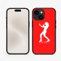 כיסוי בעיצוב אישי עם השם שלך לדגם - Apple iPhone 15 בעיצוב אישה מגוננת