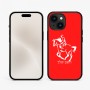 כיסוי בעיצוב אישי עם השם שלך לדגם - Apple iPhone 15 בעיצוב רוכב סוסים 2