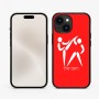 כיסוי בעיצוב אישי עם השם שלך לדגם - Apple iPhone 15 בעיצוב לוחמים אולימפיים
