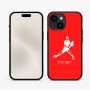 כיסוי בעיצוב אישי עם השם שלך לדגם - Apple iPhone 15 בעיצוב שחקן טניס
