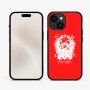 כיסוי בעיצוב אישי עם השם שלך לדגם - Apple iPhone 15 בעיצוב רוקנרול