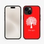 כיסוי בעיצוב אישי עם השם שלך לדגם - Apple iPhone 15 בעיצוב עץ