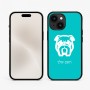 כיסוי בעיצוב אישי עם השם שלך לדגם - Apple iPhone 15 בעיצוב פרצוף בולדוג