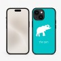 כיסוי בעיצוב אישי עם השם שלך לדגם - Apple iPhone 15 בעיצוב פיל