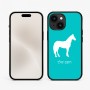 כיסוי בעיצוב אישי עם השם שלך לדגם - Apple iPhone 15 בעיצוב סוס