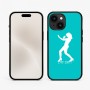 כיסוי בעיצוב אישי עם השם שלך לדגם - Apple iPhone 15 בעיצוב אישה מגוננת