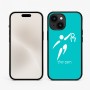 כיסוי בעיצוב אישי עם השם שלך לדגם - Apple iPhone 15 בעיצוב כדורסל אולימפי