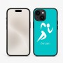 כיסוי בעיצוב אישי עם השם שלך לדגם - Apple iPhone 15 בעיצוב רצים אולימפיים