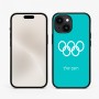 כיסוי בעיצוב אישי עם השם שלך לדגם - Apple iPhone 15 בעיצוב אולימפי