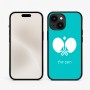 כיסוי בעיצוב אישי עם השם שלך לדגם - Apple iPhone 15 בעיצוב פינג פונג