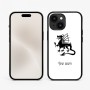 כיסוי בעיצוב אישי עם השם שלך לדגם - Apple iPhone 15 בעיצוב דרקון