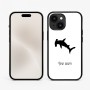 כיסוי בעיצוב אישי עם השם שלך לדגם - Apple iPhone 15 בעיצוב כריש ראש פטיש
