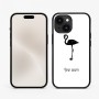 כיסוי בעיצוב אישי עם השם שלך לדגם - Apple iPhone 15 בעיצוב אנפה