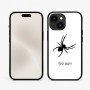 כיסוי בעיצוב אישי עם השם שלך לדגם - Apple iPhone 15 בעיצוב עכביש