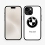 כיסוי בעיצוב אישי עם השם שלך לדגם - Apple iPhone 15 בעיצוב ב.מ.וו