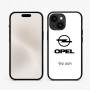 כיסוי בעיצוב אישי עם השם שלך לדגם - Apple iPhone 15 בעיצוב אופל